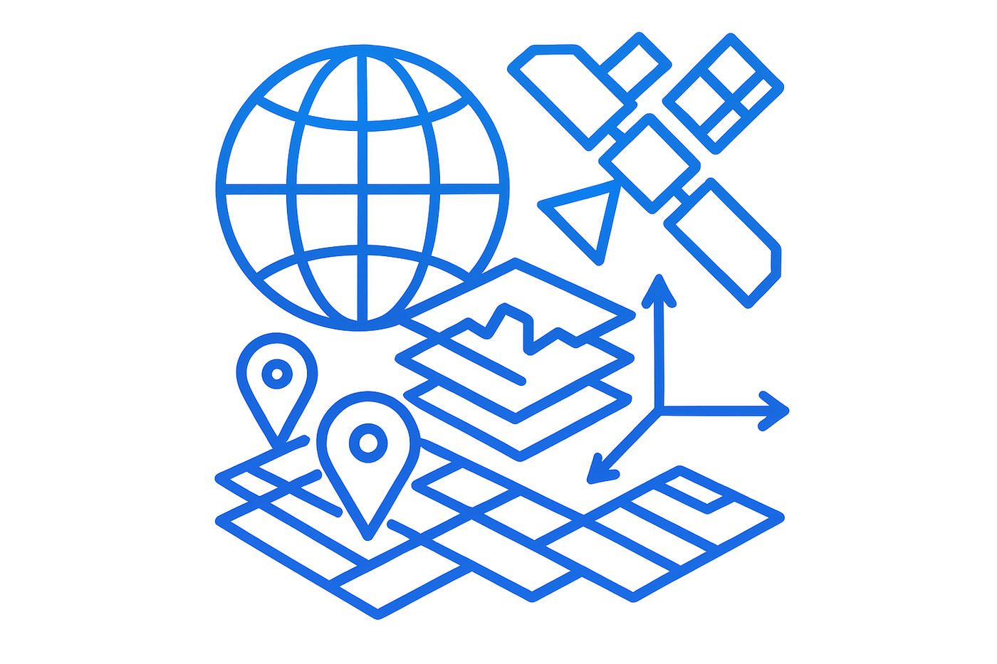 Geographic Information Icon