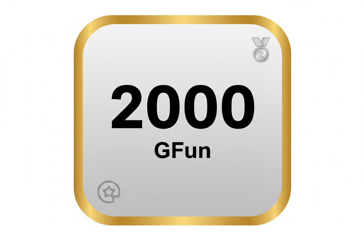 🏆 GFun $ 2,000 Gift Card