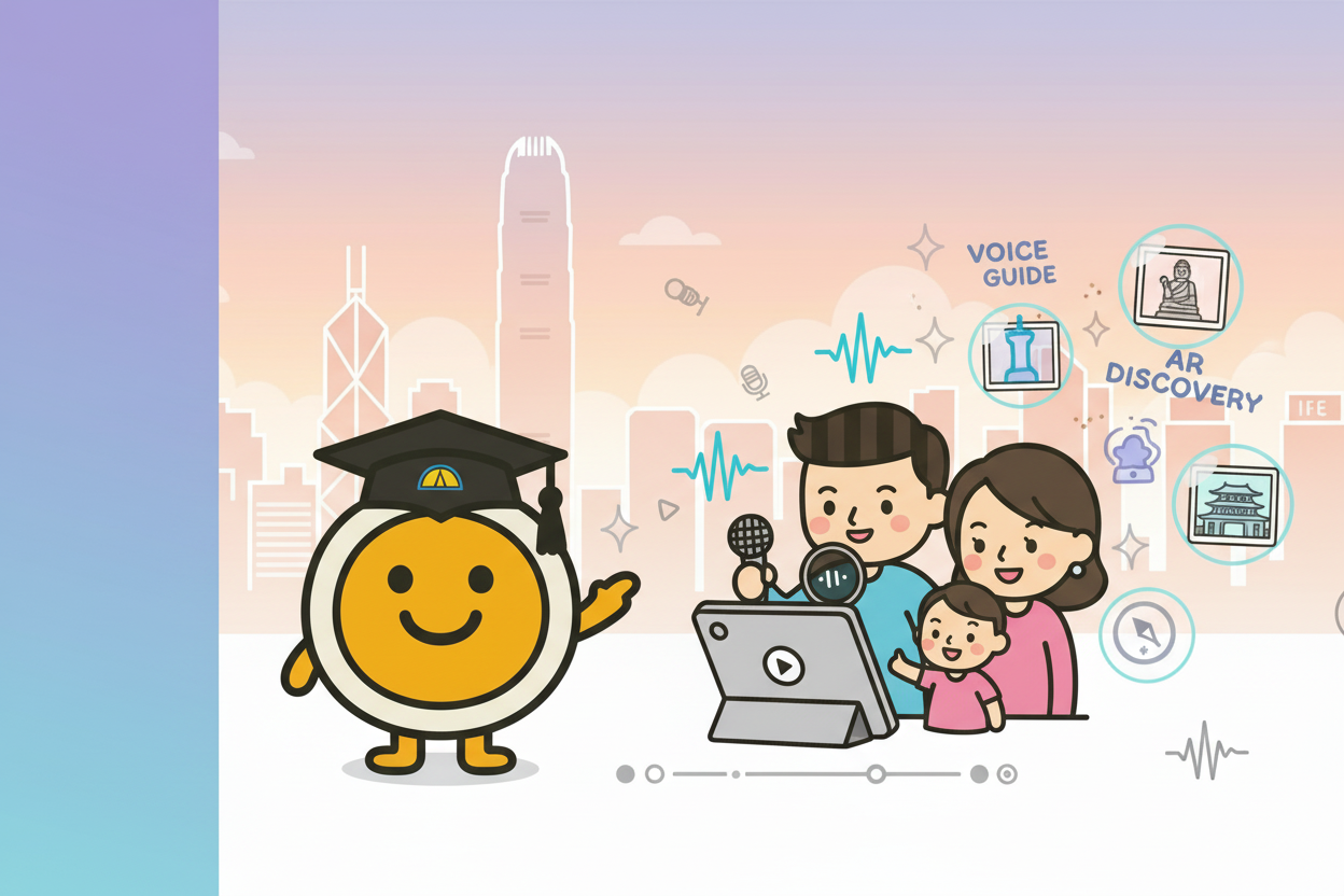 📱 KidTravelCompanion 全程語音導覽 + AR探索 | LittleG