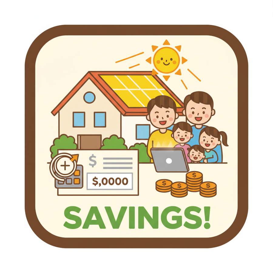 Solar Energy Icon